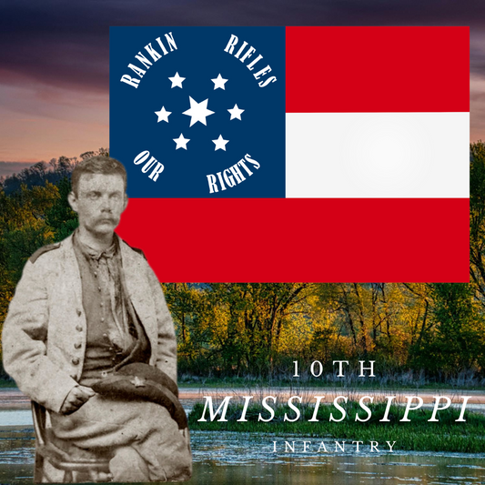 10th Mississippi Company G - Rankin Rifles House Flag