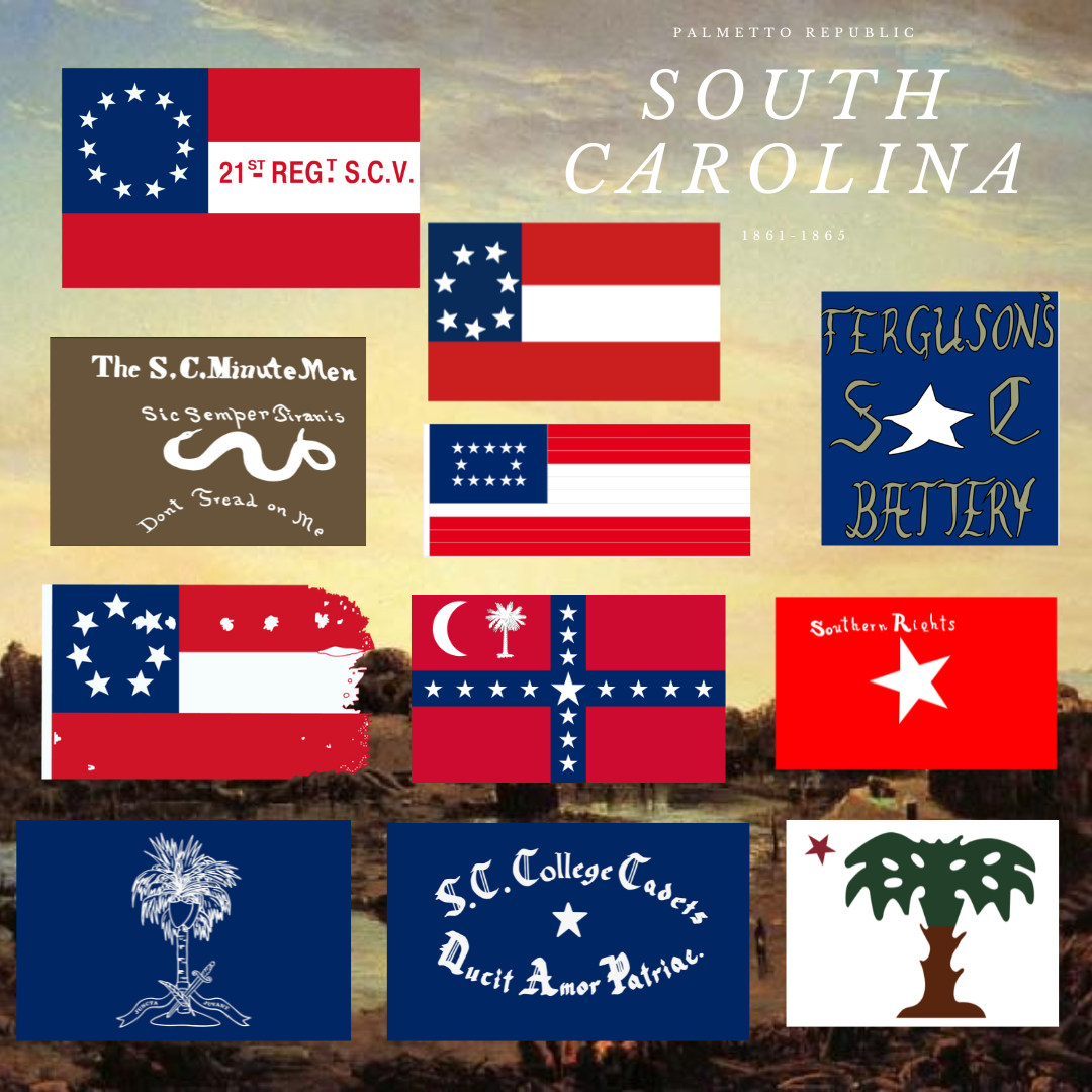 South Carolina Run State Outline Decal - Flag South Carolina Run State Outline Decal - Flag