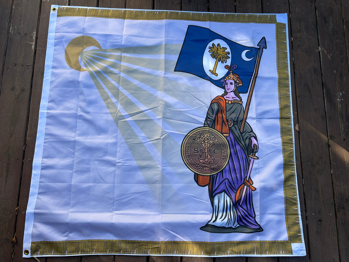 "Lawson's Fork Volunteers" 5th South Carolina Flag