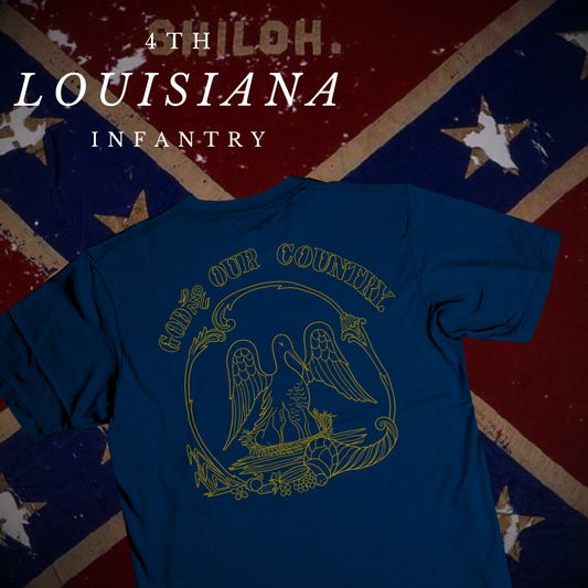 "God and Our Country" 4th Louisiana Infantry Shirt