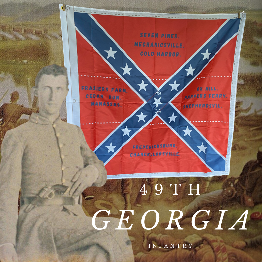 49th Georgia Infantry House Flag