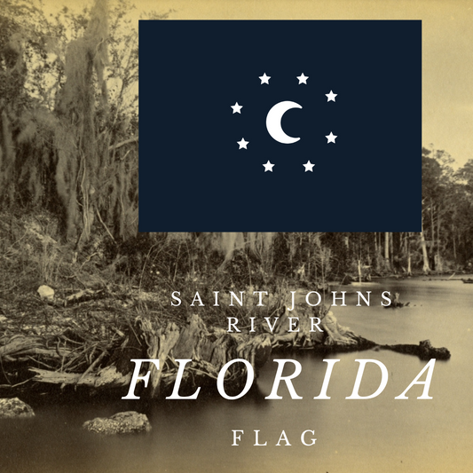 Saint John’s River Flag Stickers/Magnet