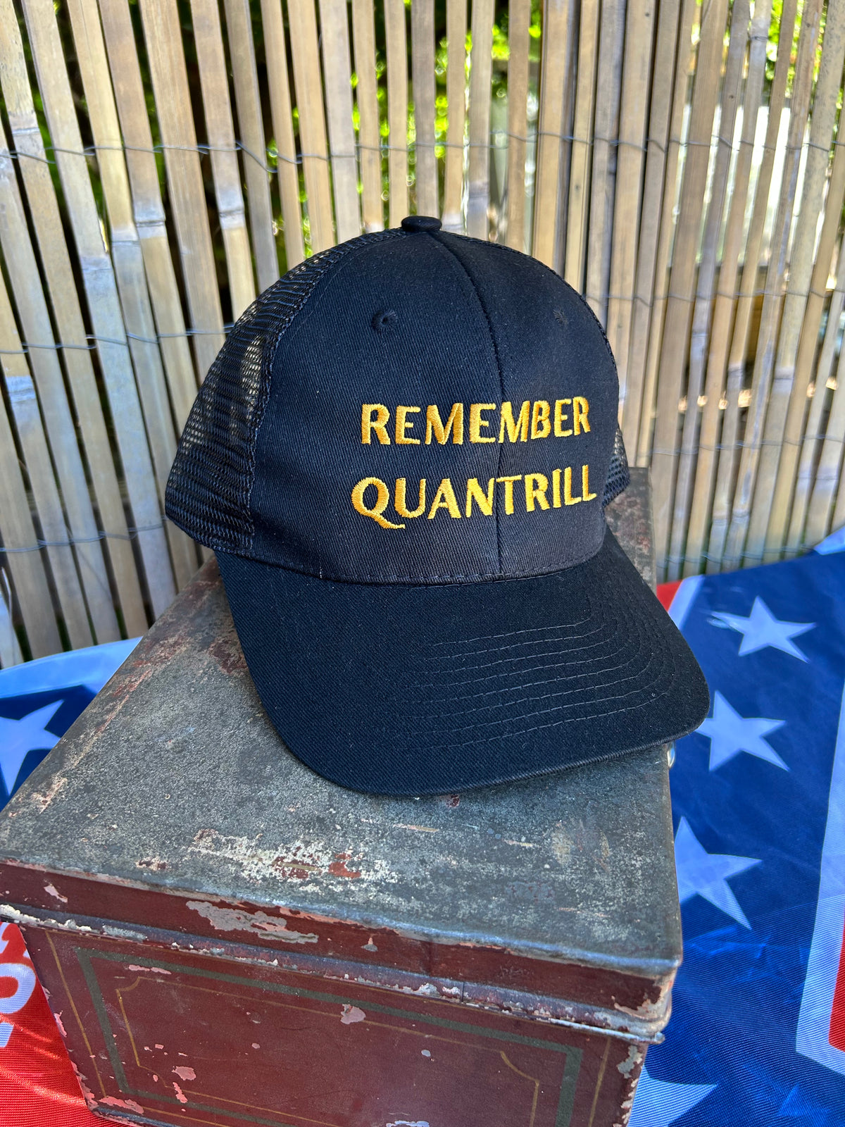 "Remember Quantrill" Trucker Cap