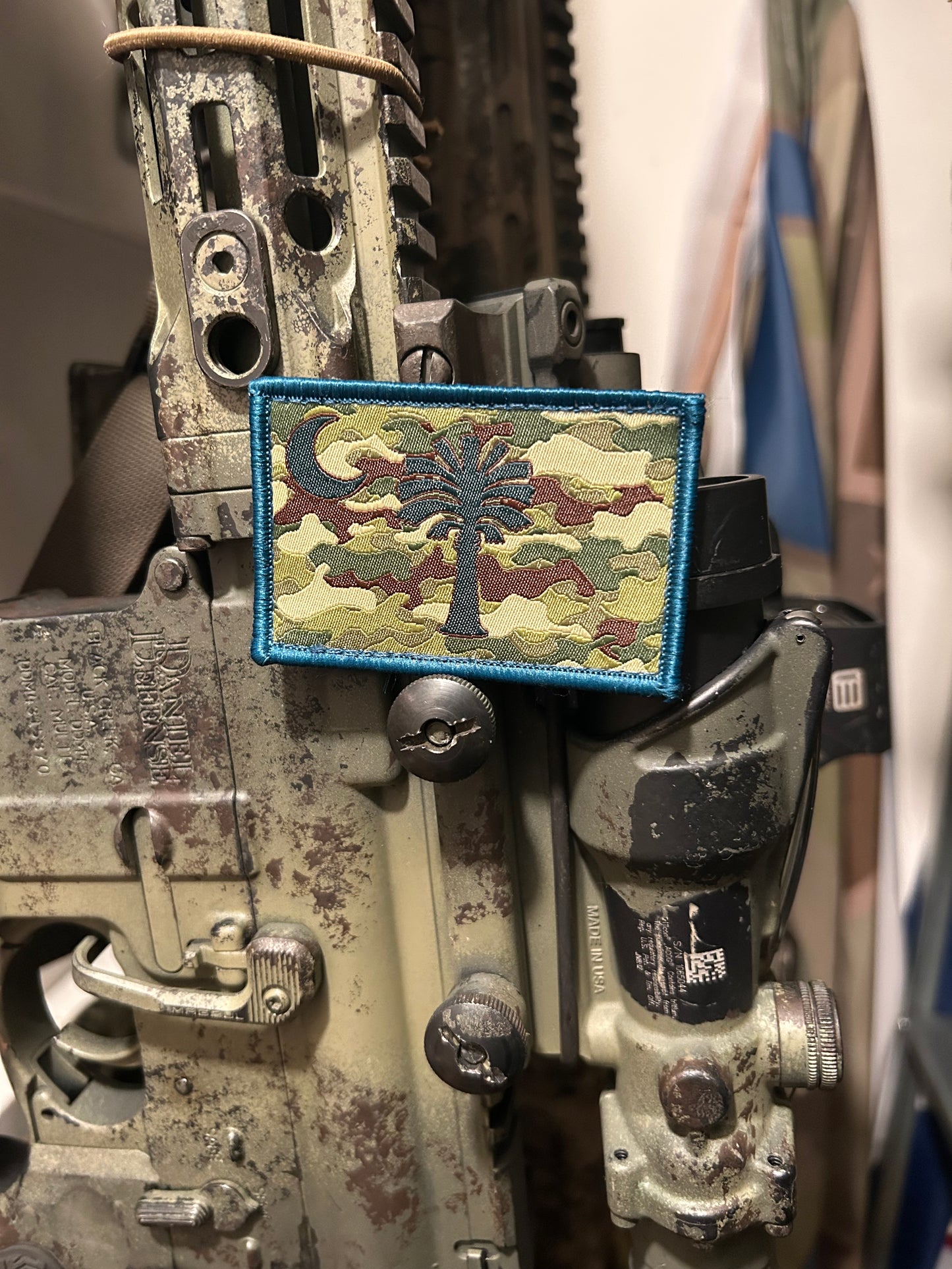 South Carolina Camouflage Morale Patch