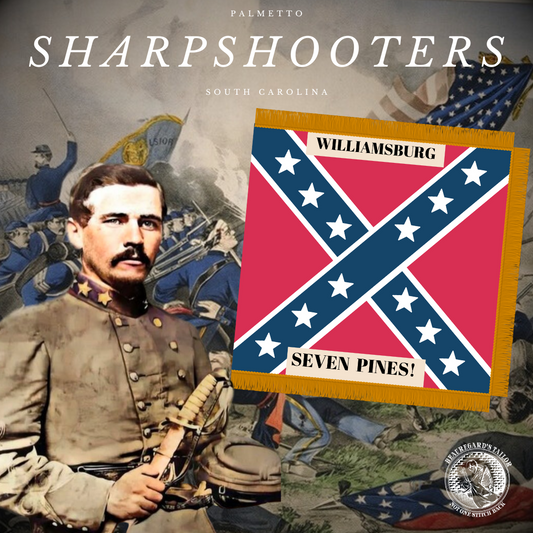 Palmetto Sharpshooters Silk Issue House Flag