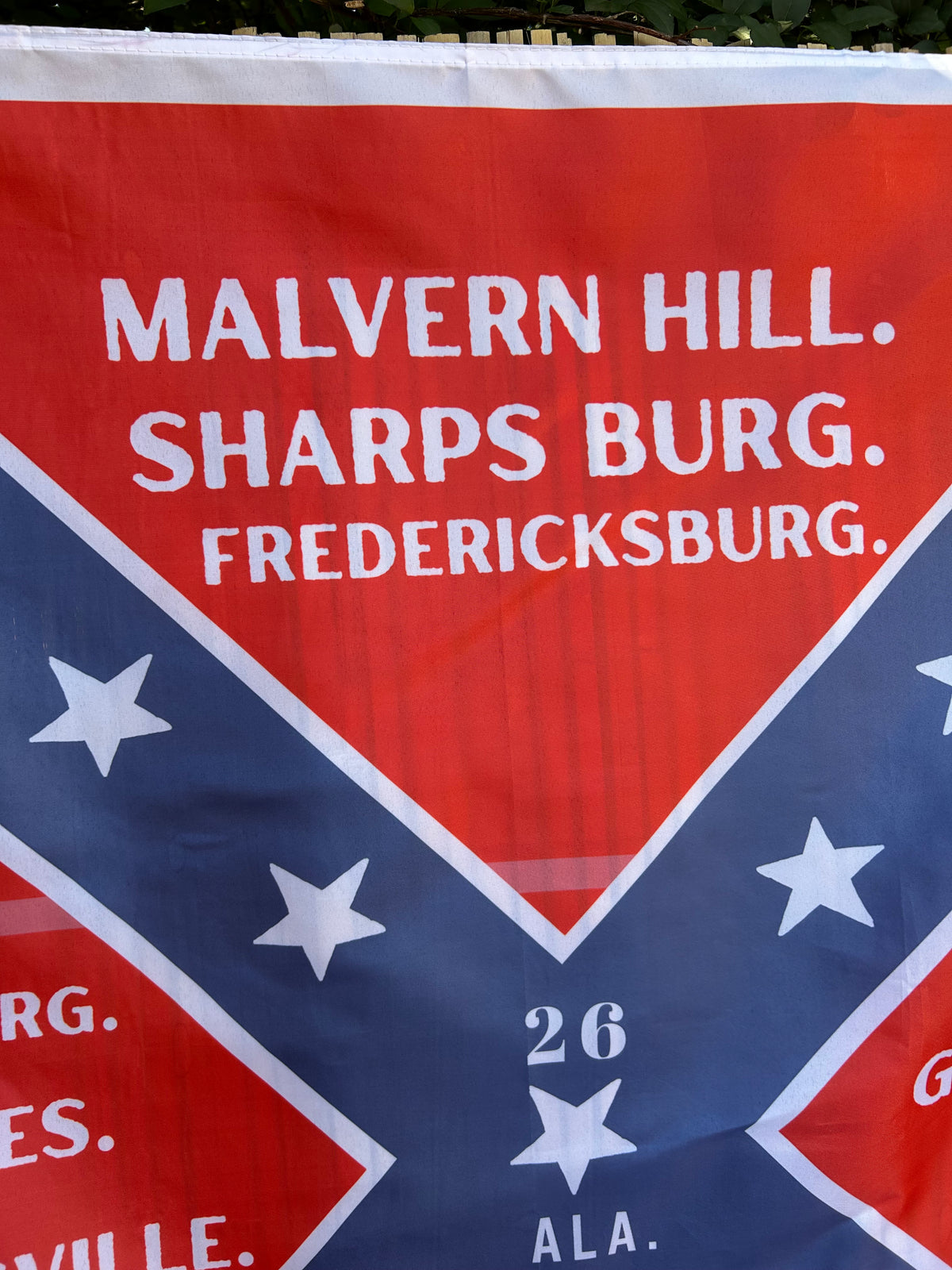26th Alabama Infantry Flag