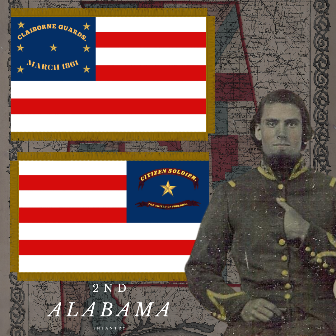 "Citizen Soldier" 2nd Alabama House Flag