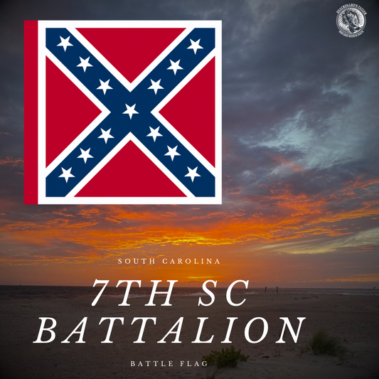 7th South Carolina Infantry Battalion Battle Flag