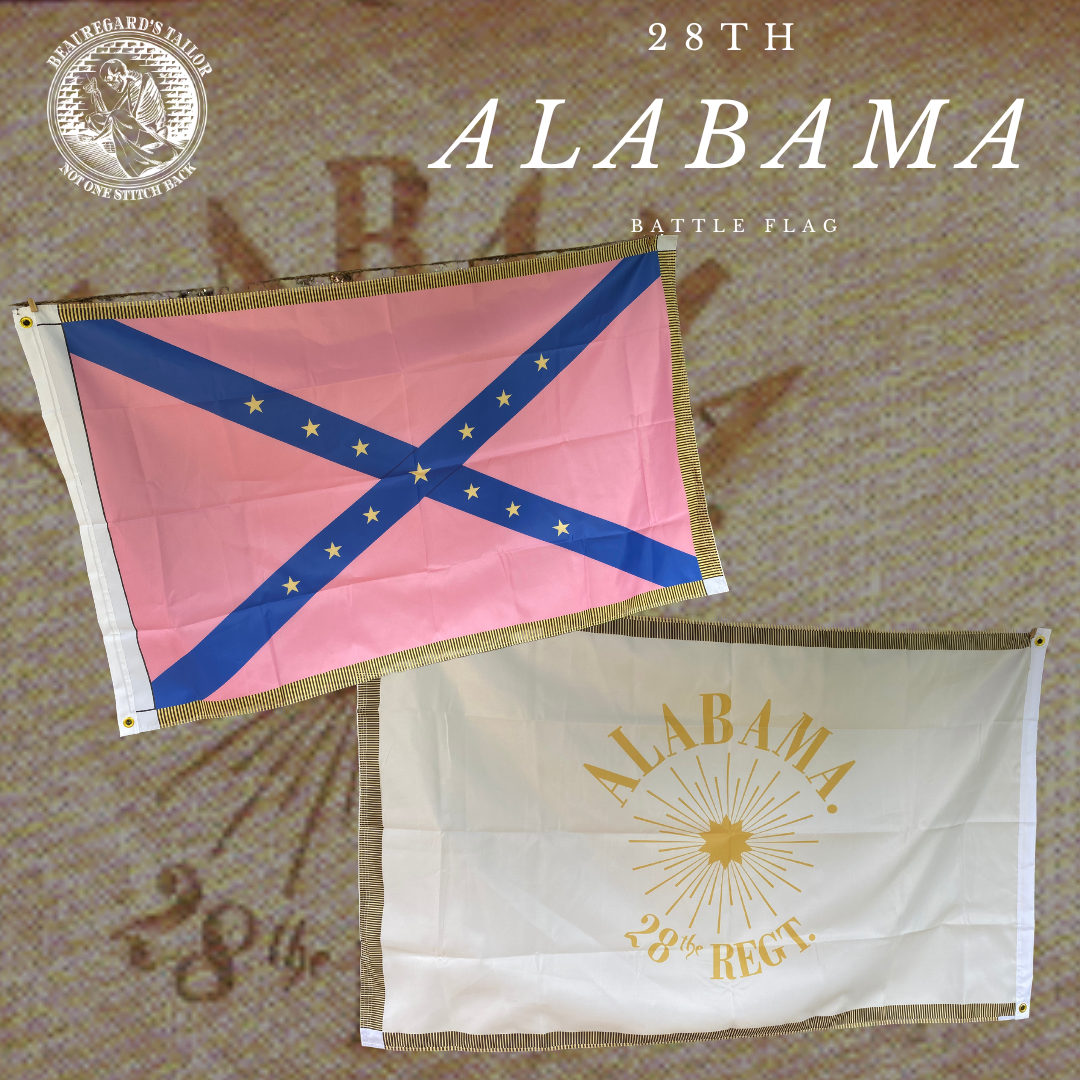 28th Alabama Regimental Flag (Dual Sided) House Flag