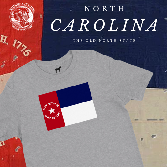 North Carolina State Flag (1861-1865) T-Shirt
