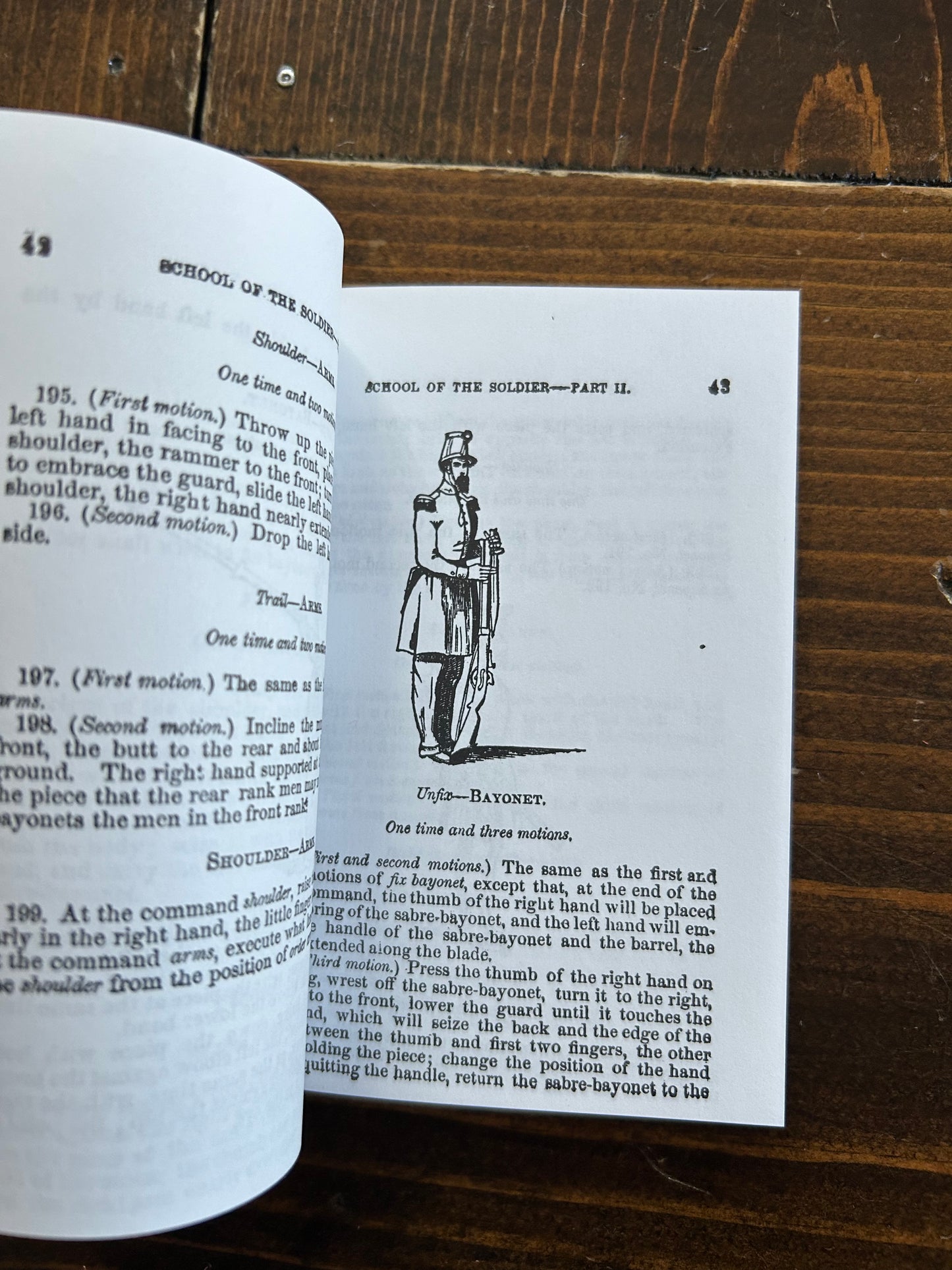 Hardees Infantry Tactics Reproduction Manual