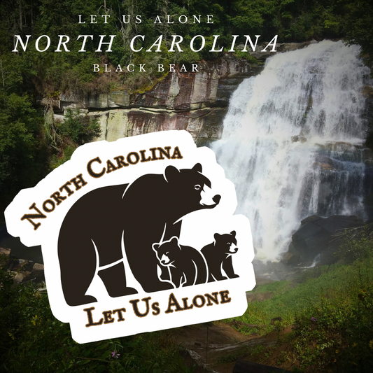 North Carolina "Let Us Alone" Stickers/Magnet