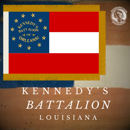 Kennedy's Battalion Flag Sticker