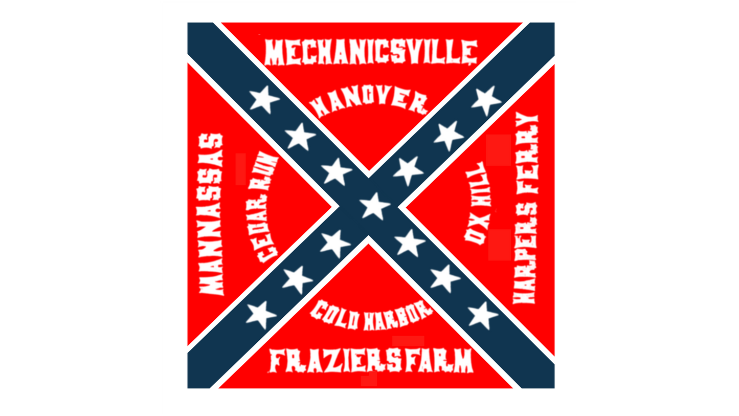 28th North Carolina Regimental Flag Stickers/Magnet