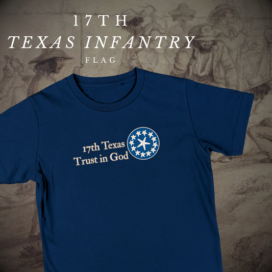 "Trust in God" 17th Texas Infantry Flag Shirt