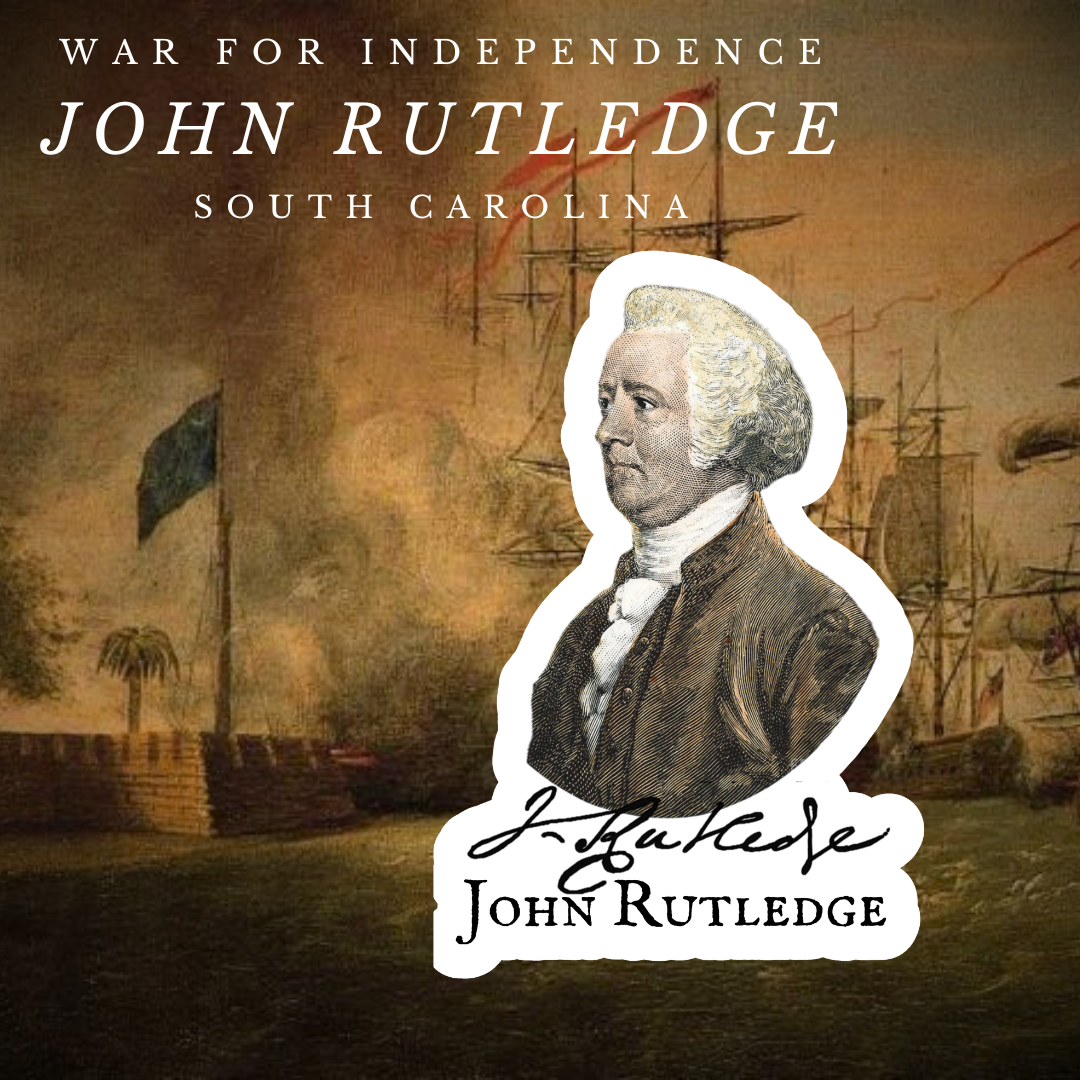 John Rutledge Stickers