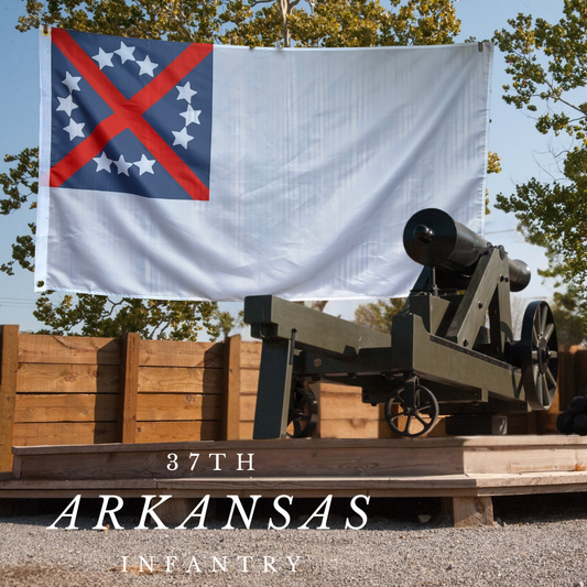 37th Arkansas 2nd National  Flag