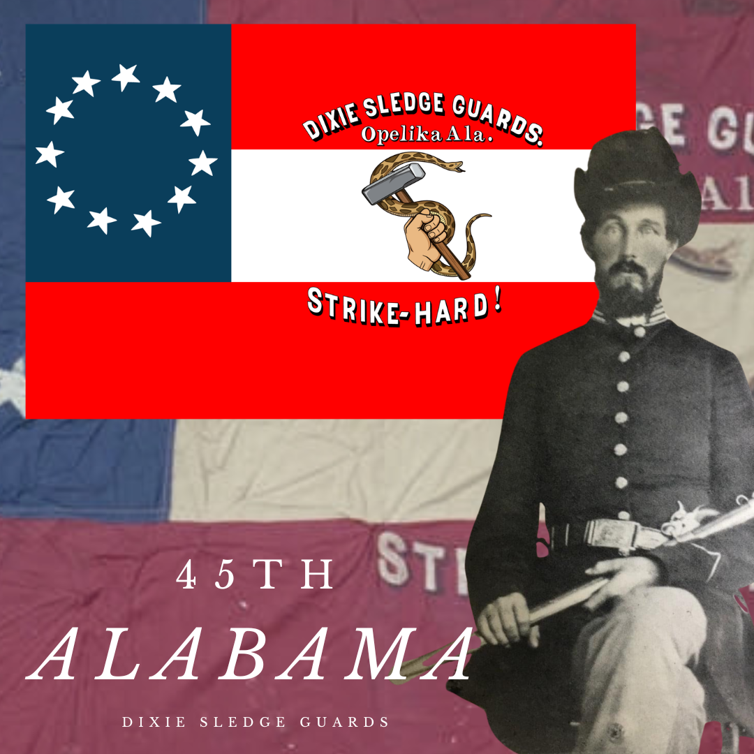 Dixie Sledge Guards - Company B - 45th Alabama Sticker/Magnet