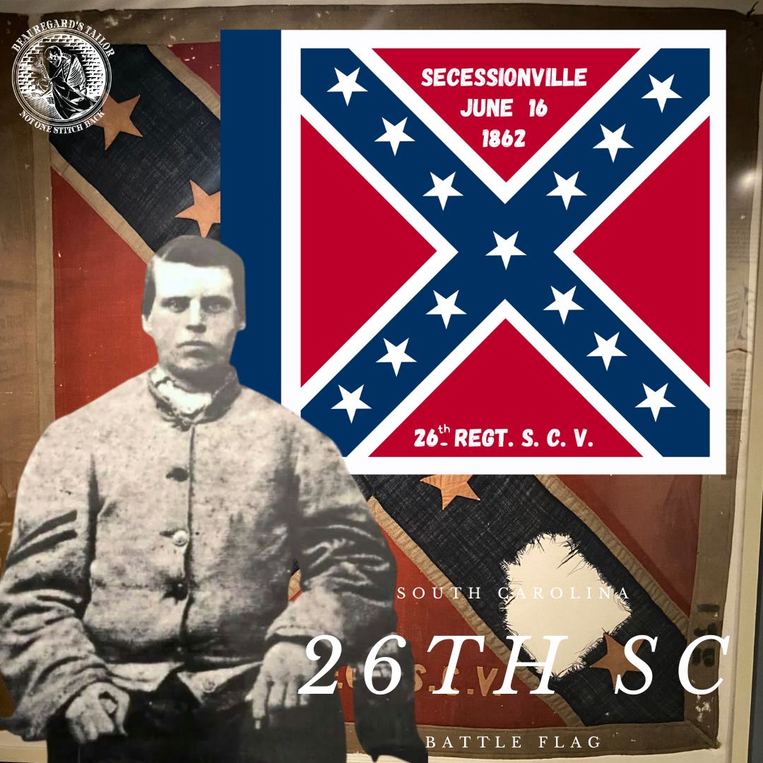 26th South Carolina Regimental House Flag