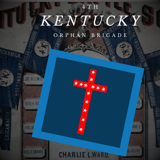4th Kentucky Flag- Orphan Brigade Stickers/Magnet