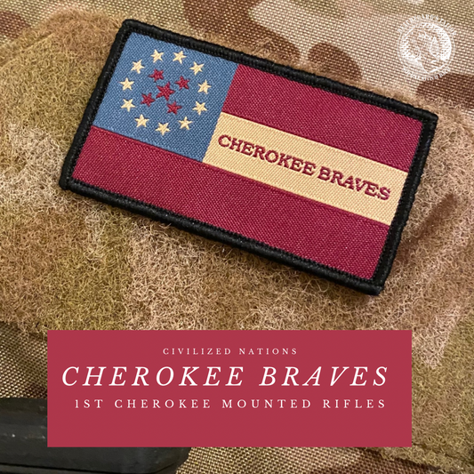 1st Cherokee Mounted Rifles Morale Patch