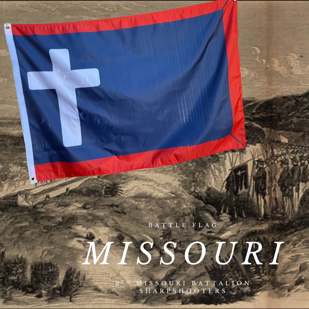 9th Missouri Battalion Sharpshooter Flag