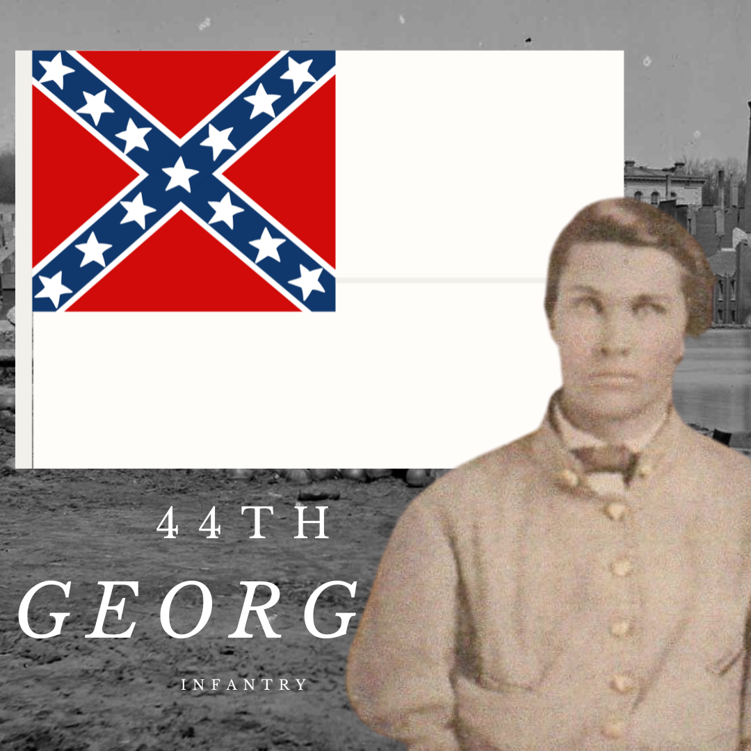 44th Georgia Infantry 2nd National House Flag