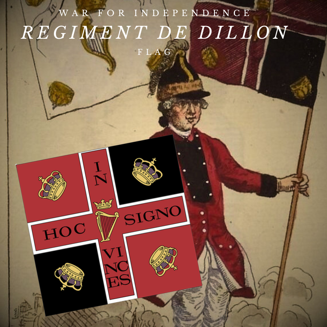 Le Régiment de Dillon (Dillon’s Regiment) Sticker/Magnet