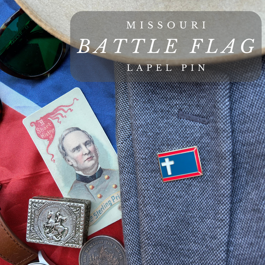 Missouri Battle Flag Lapel Pin