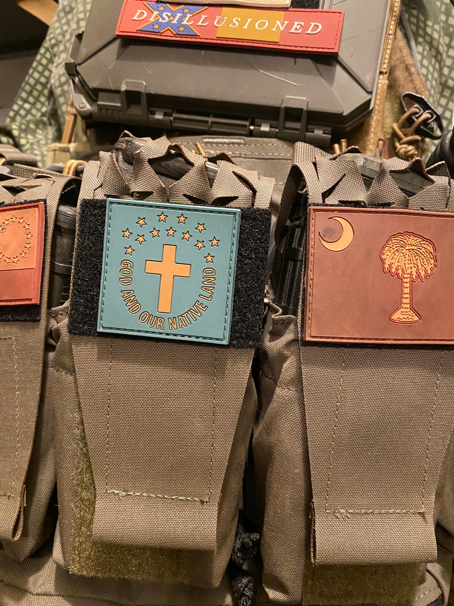 "God and Our Native Land" PVC Morale Patch