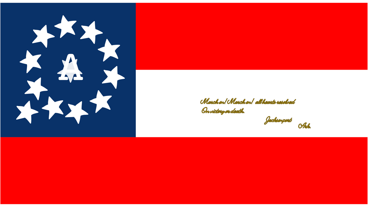8th Arkansas Flag Stickers/Magnet