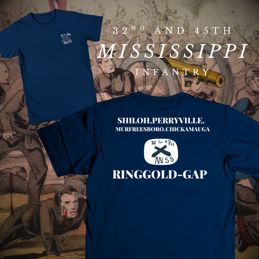 32nd & 45th Mississippi Hardee Flag Shirt