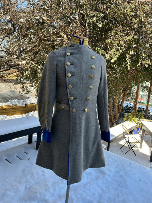 "Lightly Used" Confederate Officer Frock Coat - Size 40/34