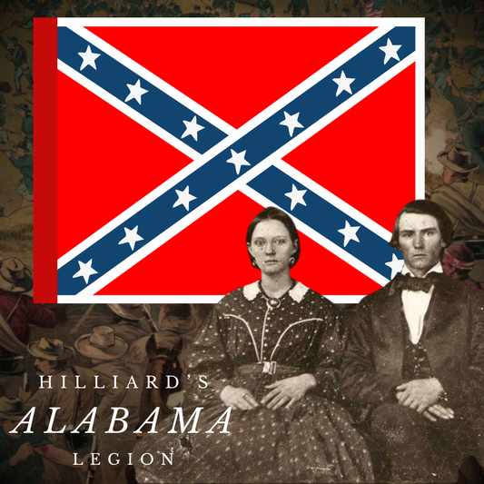 Hilliard’s Legion - Battle Flag Sticker/Magnet