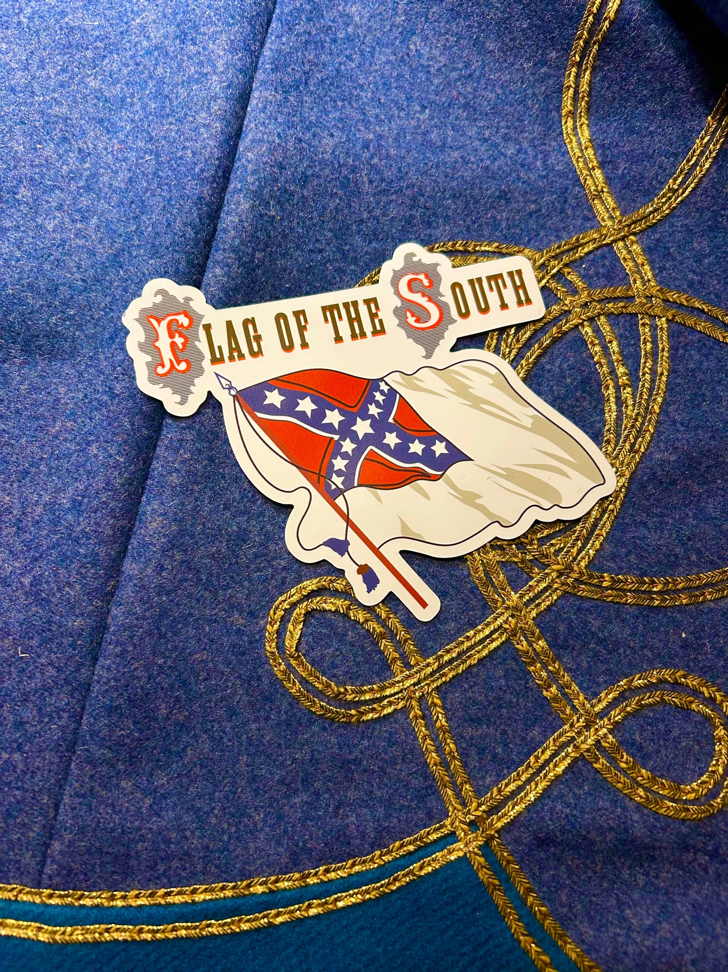 Flag of the South - 2nd National - Stickers and Magnets