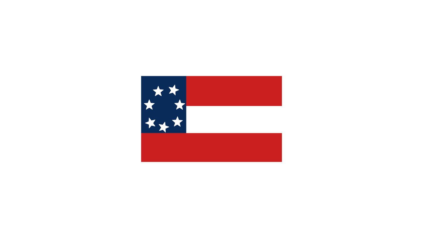 Columbia, South Carolina 1st National Flag Stickers