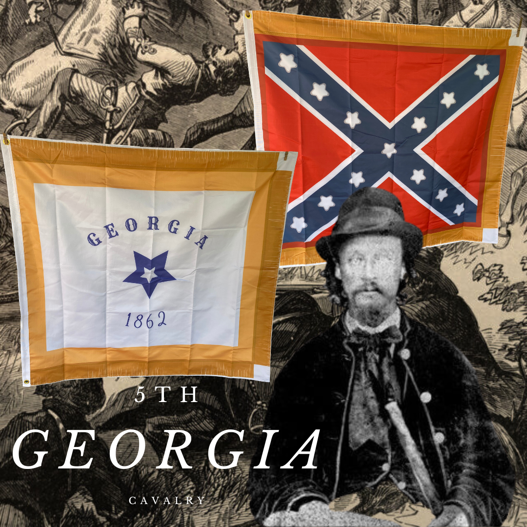 5th Georgia Cavalry House Flag