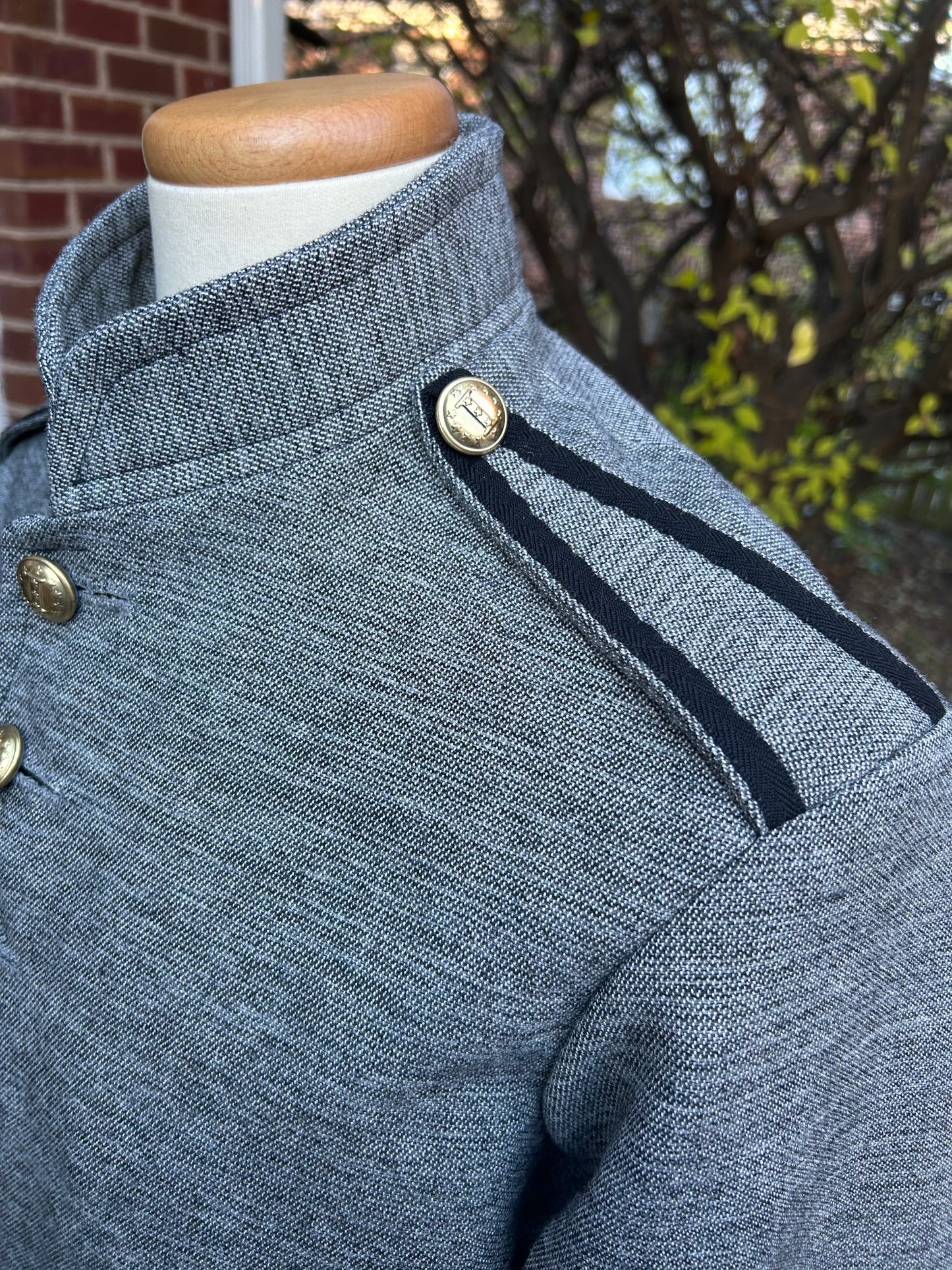 Richmond Clothing Bureau Jacket 1863 Transitional Variant