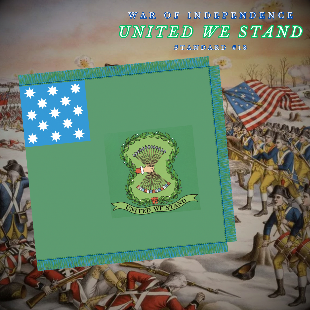 "United we Stand"  Gostelowe Standard #13 Flag