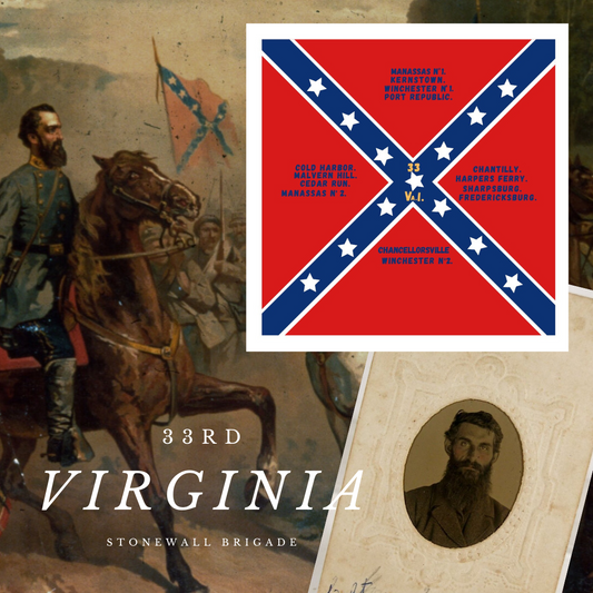 33rd Virginia Stonewall Brigade House Flag