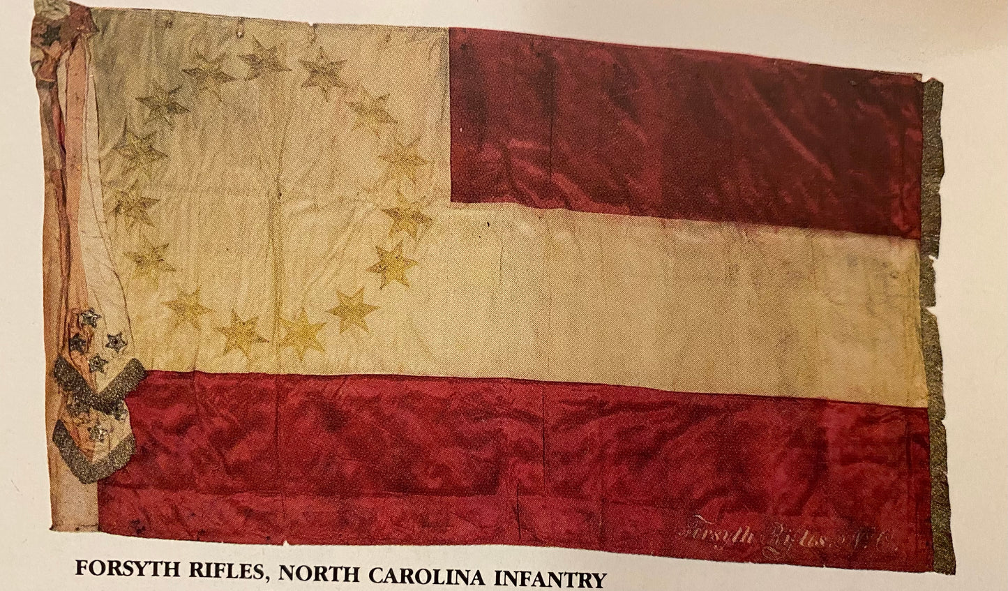 21st North Carolina Infantry - Forsyth Rifles Flag Stickers