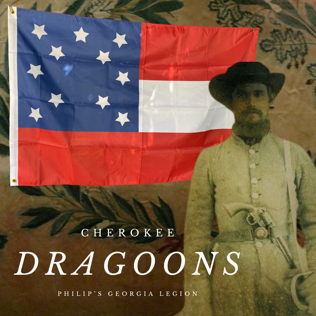 Cherokee Dragoons 1st National House Flag