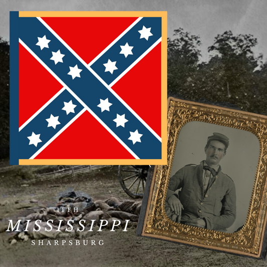 11th Mississippi Regimental Colors (Sharpsburg) Stickers