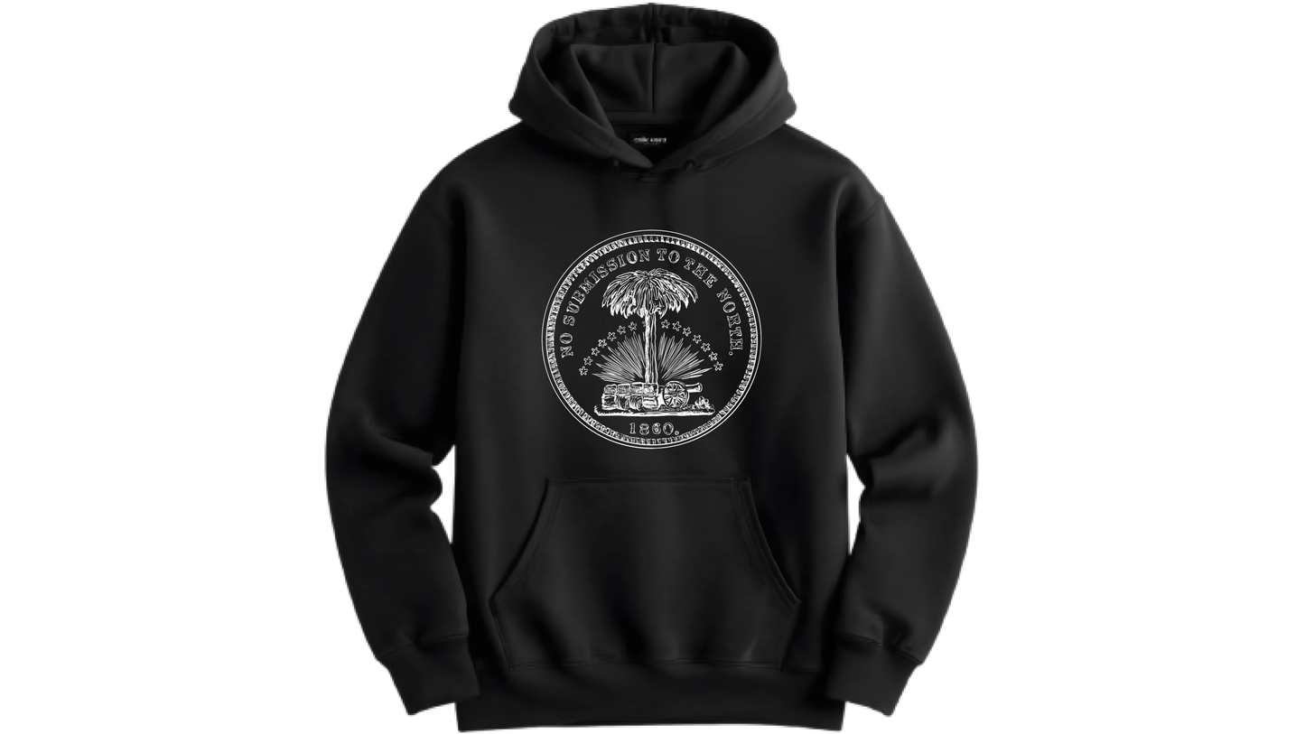 "No Submission to the North" Palmetto Republic Hoodie