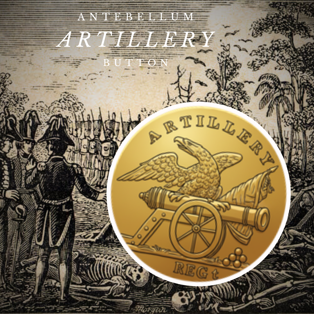 Early Republic - Antebellum Artillery Button Stickers