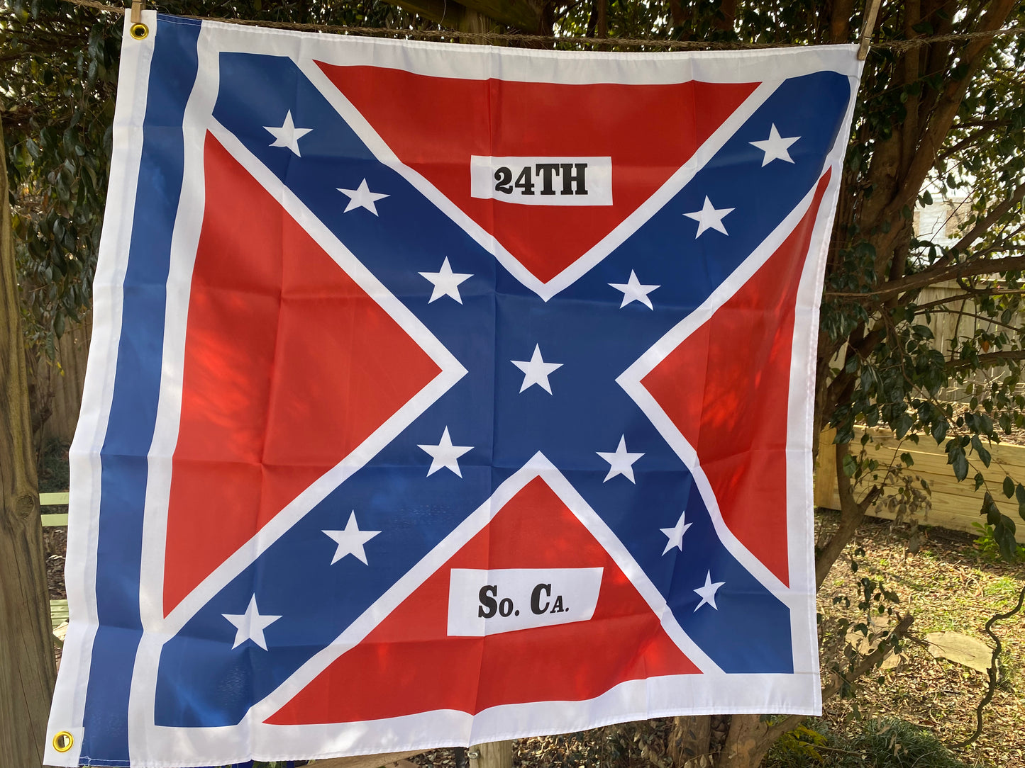 24th South Carolina Regimental House Flag