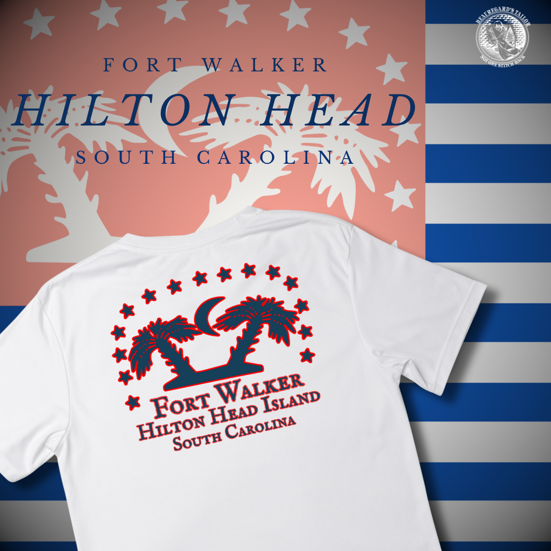 Fort Walker - Hilton Head, South Carolina - Flag Shirt
