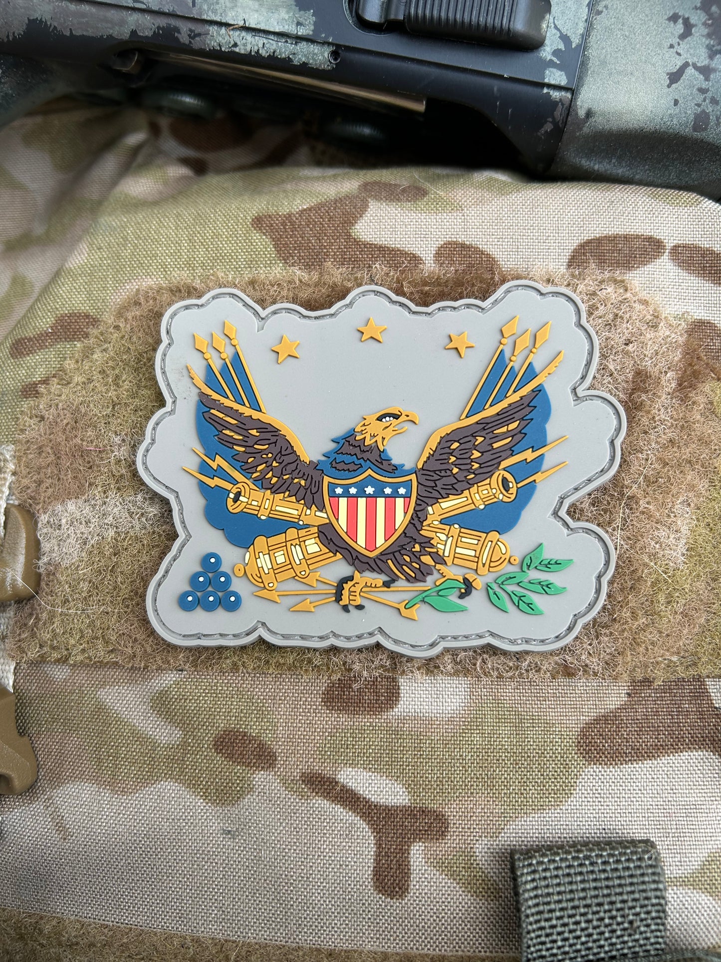 The Eagle Old Republic 1789-1865 PVC Morale Patch