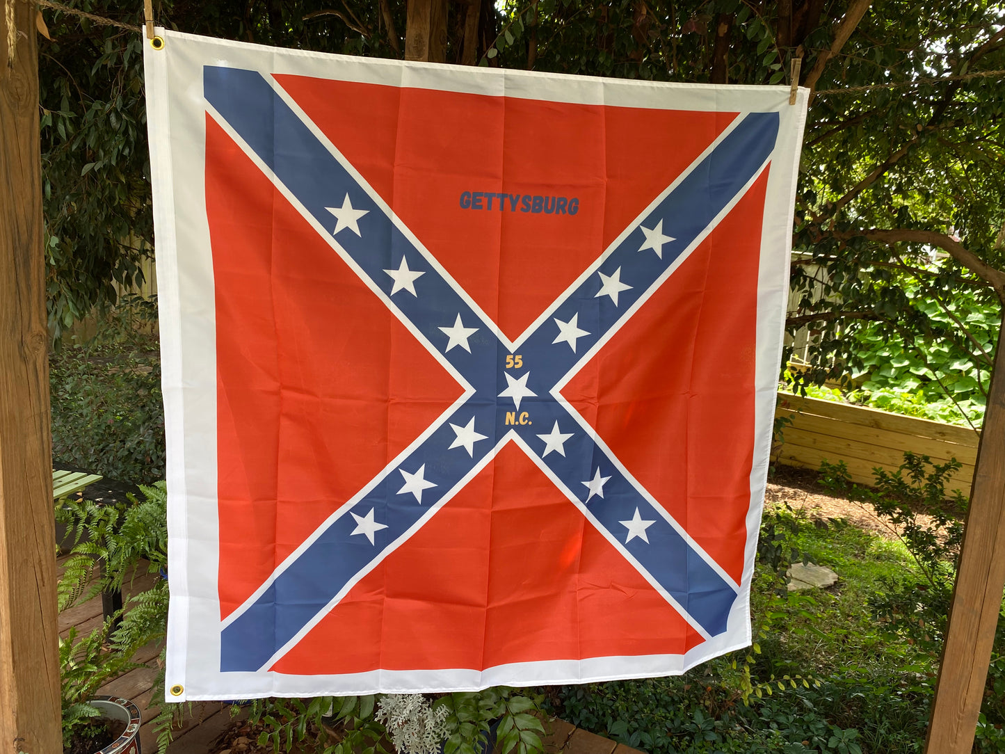 55th North Carolina Infantry House Flag