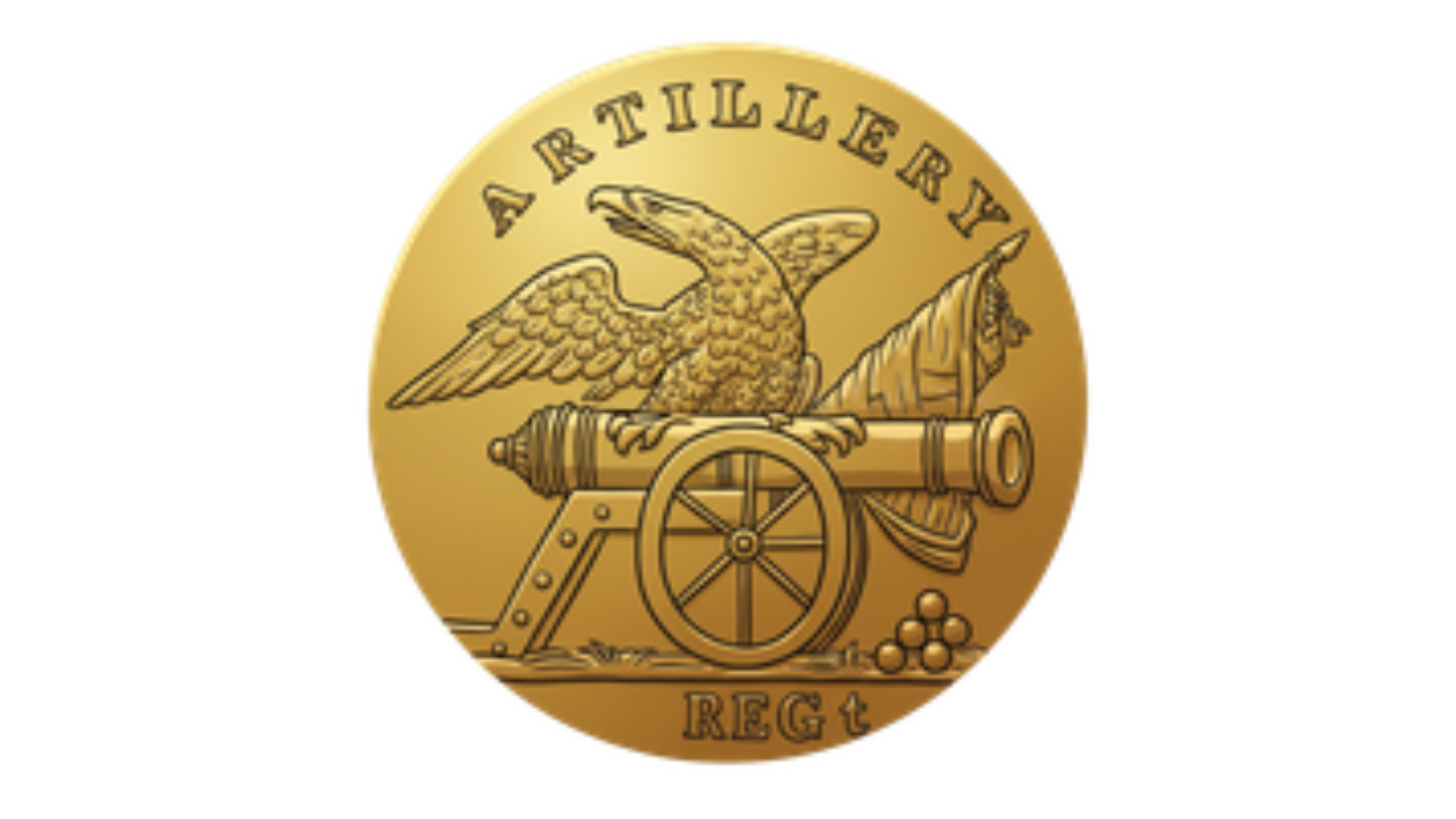 Early Republic - Antebellum Artillery Button Stickers